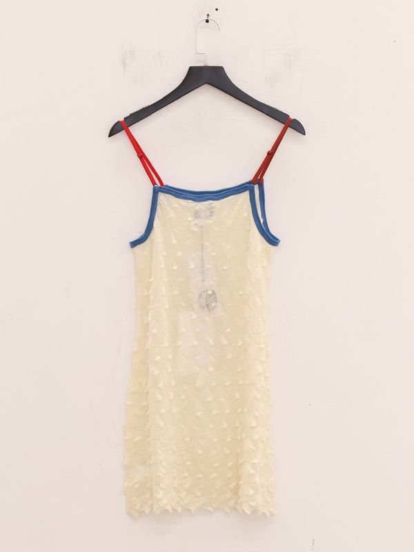 YANYAN KNITS 25 Autumn and Winter Suspender Skirt YYK-YYW25-0801-BAI White